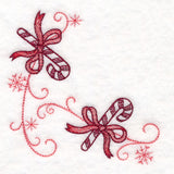 Christmas Delft Candy Cane Corner