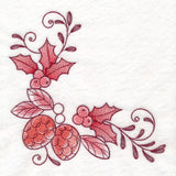 Christmas Delft Pinecones Corner