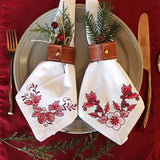 Christmas Delft Pinecones Corner