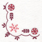 Christmas Delft Snowflake Corner