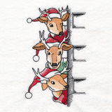 Peeking Christmas Reindeer Stack