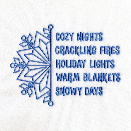 Winter Favorites Snowflake