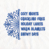 Winter Favorites Snowflake