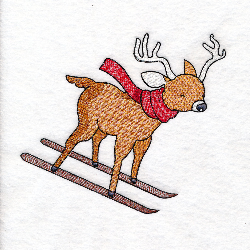 Snow Day Reindeer