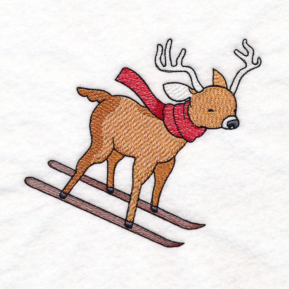 Snow Day Reindeer