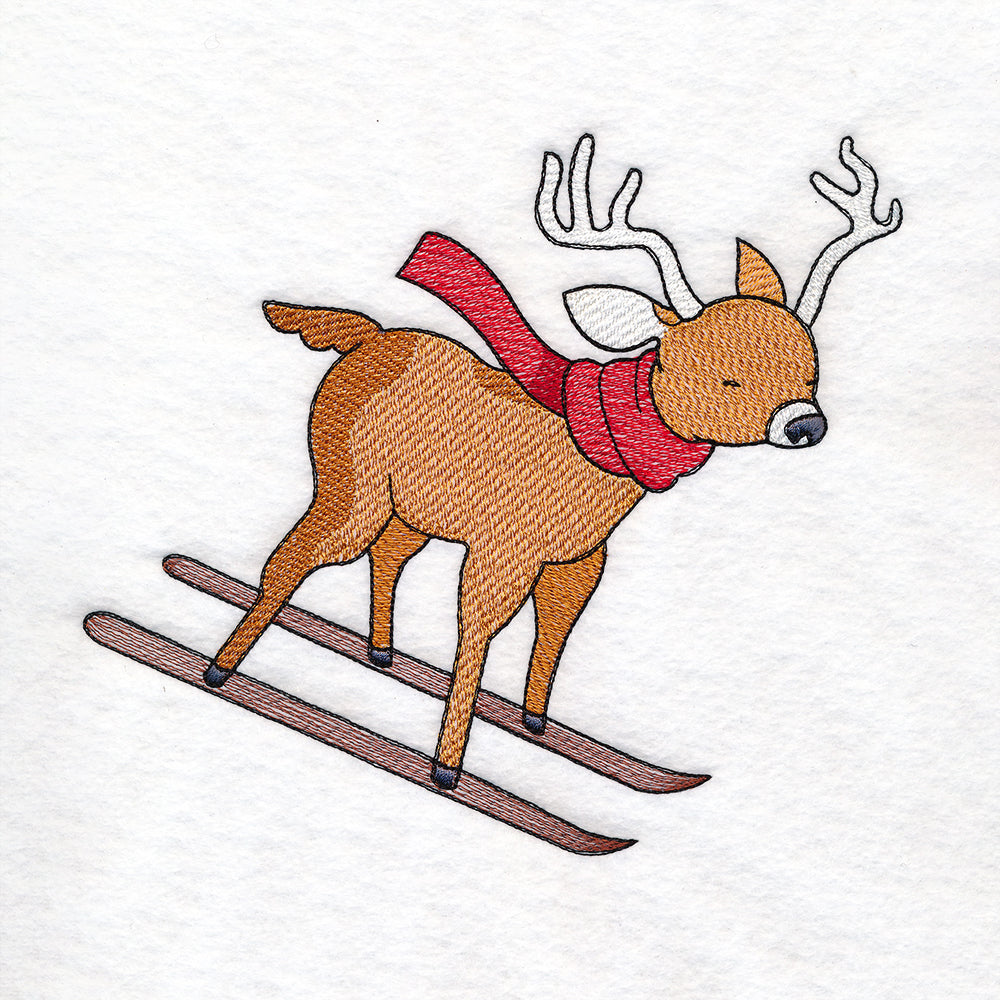 Snow Day Reindeer