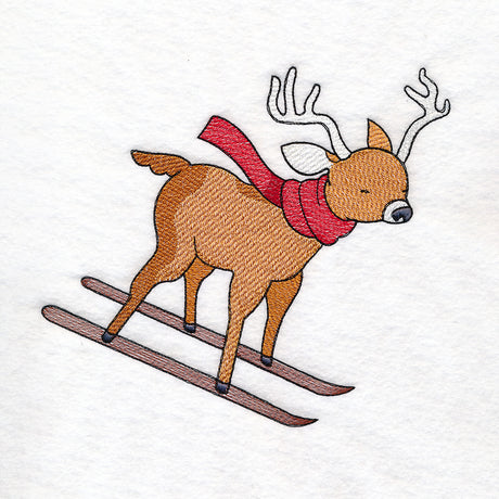 Snow Day Reindeer