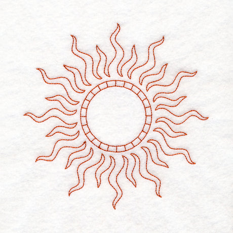 Simple Sun (Quilting)
