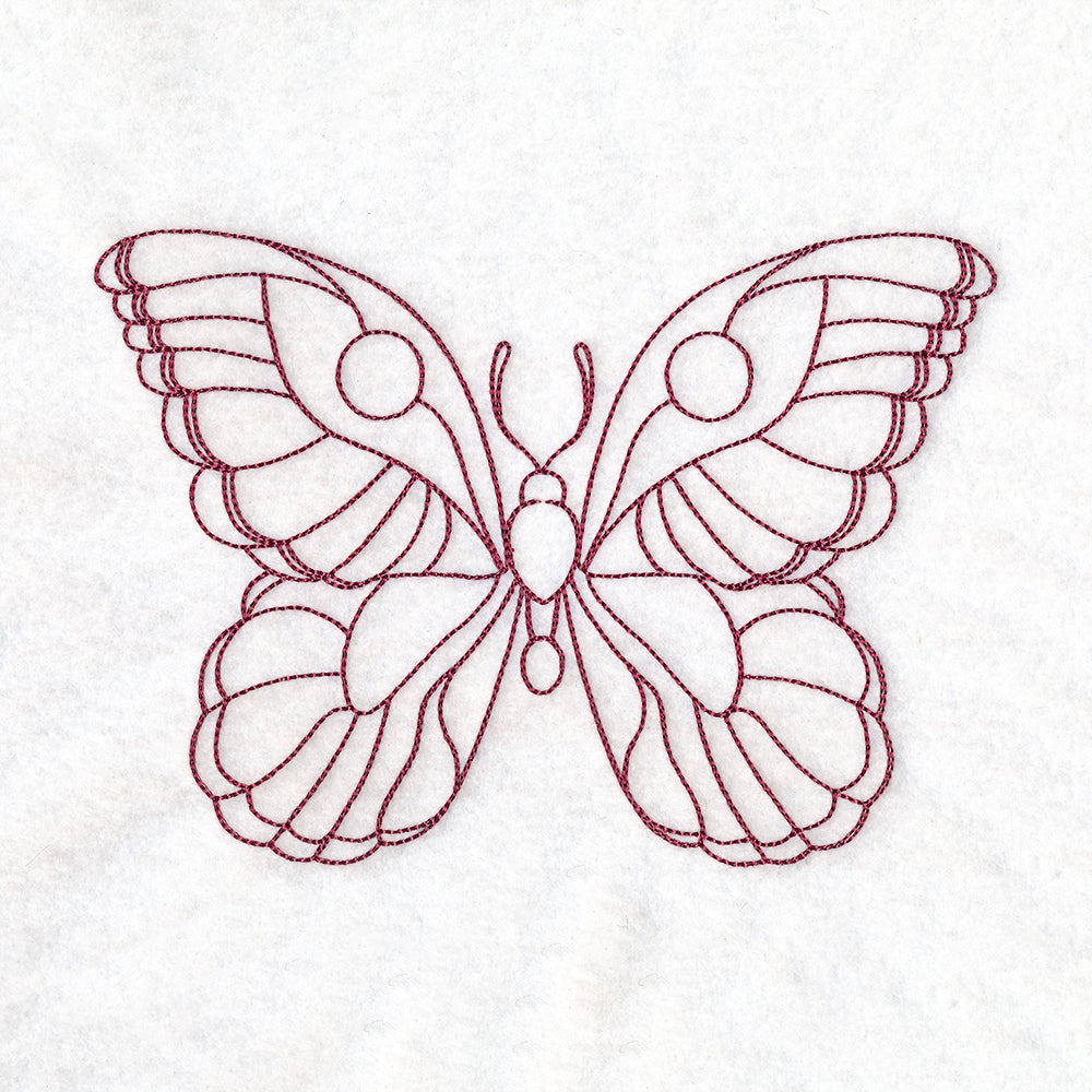 Simple Butterfly (Quilting)