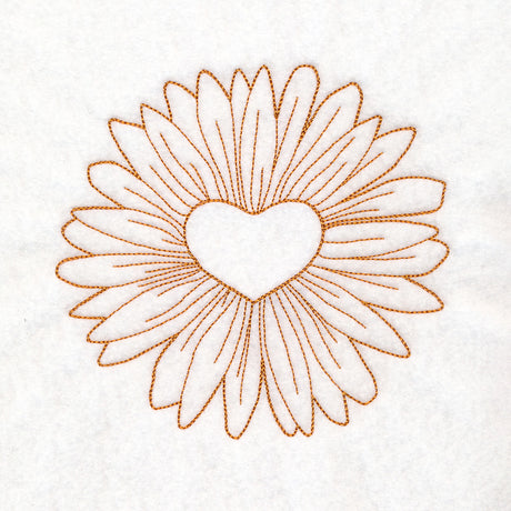 Simple Daisy (Quilting)