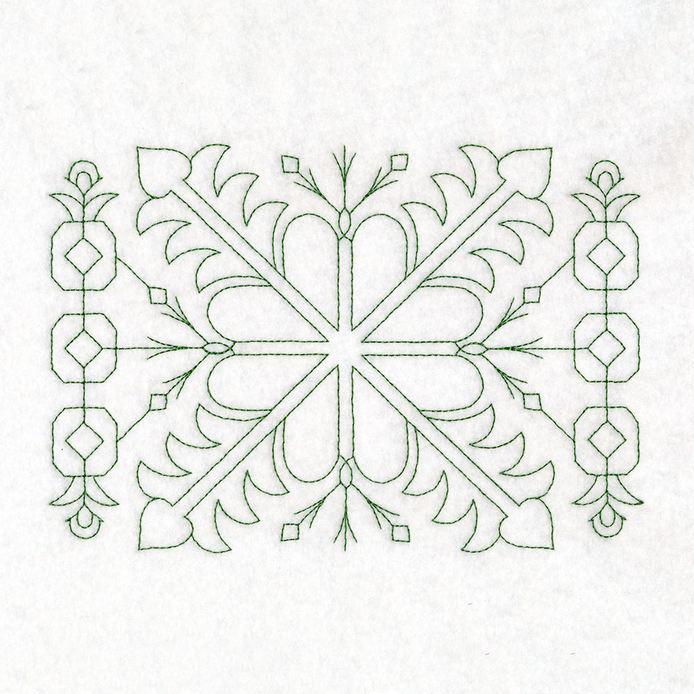 Nordic Traditions - Flower (Edge-to-Edge Quilting)