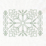 Nordic Traditions - Flower (Edge-to-Edge Quilting)