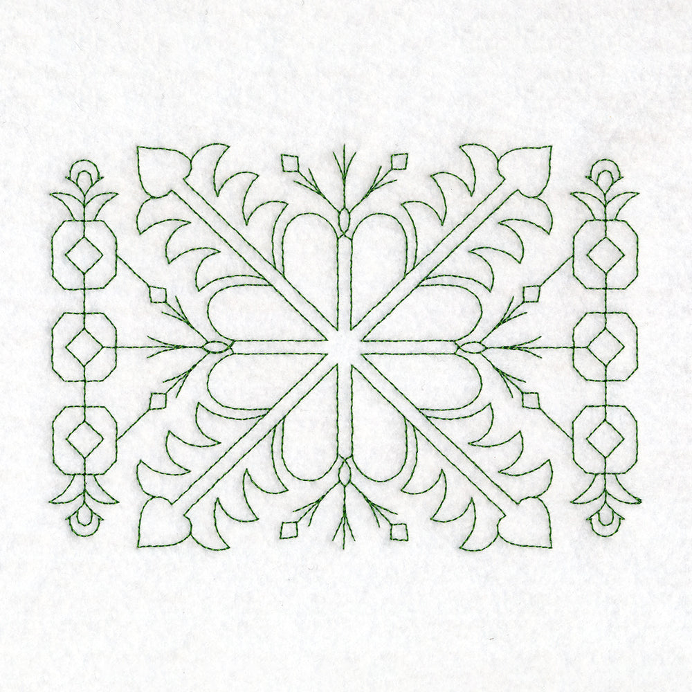 Nordic Traditions - Flower (Edge-to-Edge Quilting)