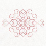 Nordic Traditions - Curls (Edge-to-Edge Quilting)