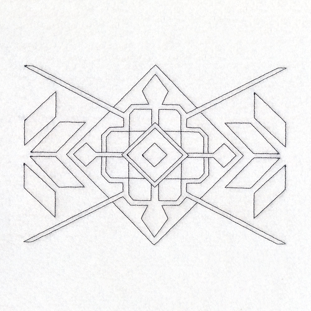 Nordic Traditions - Geometric (Edge-to-Edge Quilting)