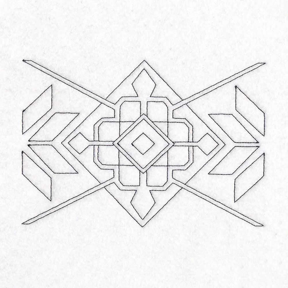 Nordic Traditions - Geometric (Edge-to-Edge Quilting)