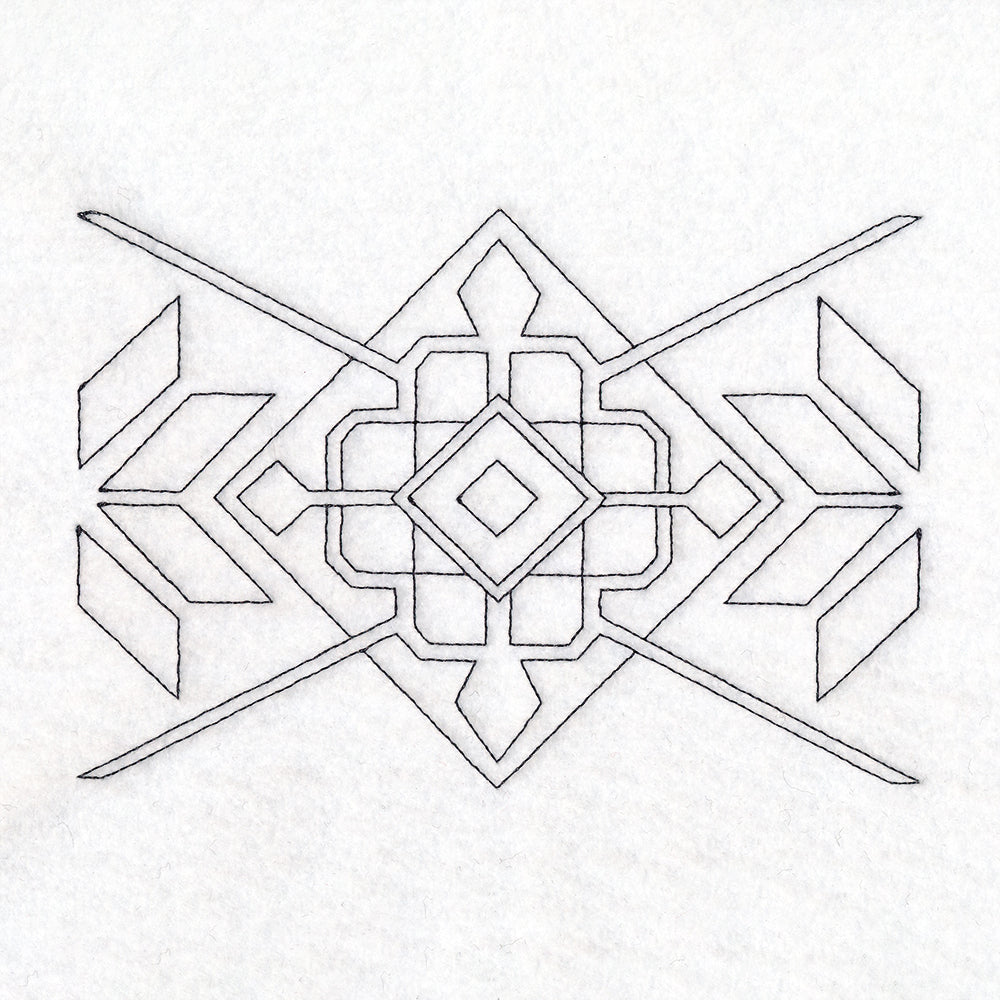 Nordic Traditions - Geometric (Edge-to-Edge Quilting)