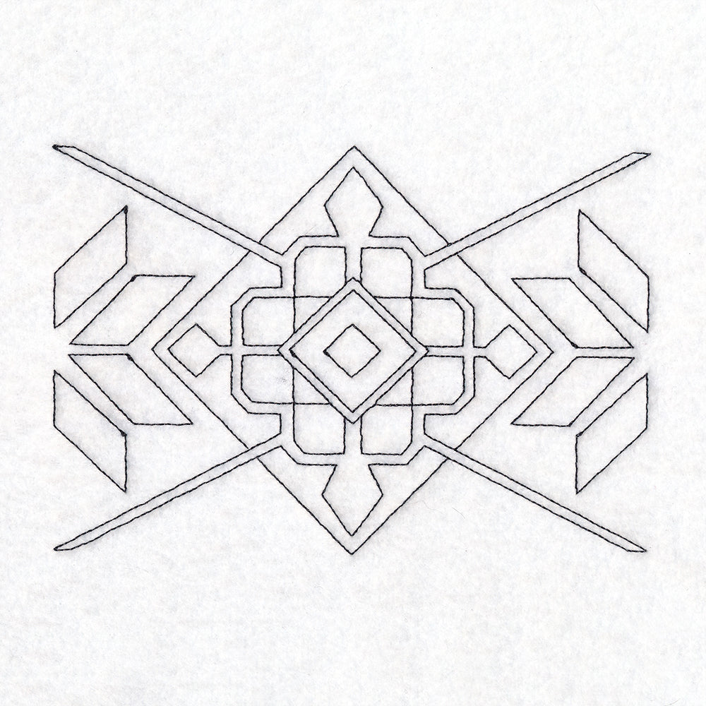 Nordic Traditions - Geometric (Edge-to-Edge Quilting)