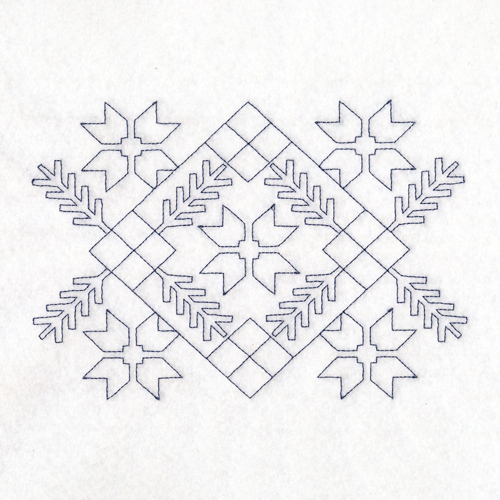 Nordic Traditions - Sweater (Edge-to-Edge Quilting)