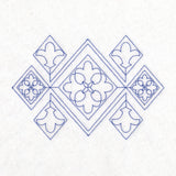 Nordic Traditions - Diamonds (Edge-to-Edge Quilting)