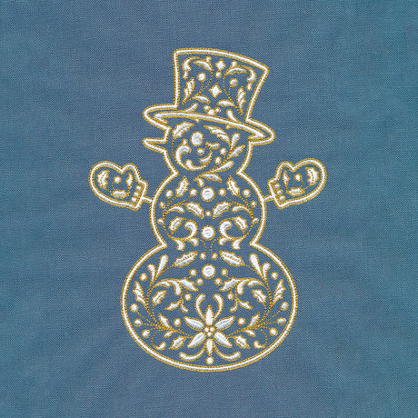 Ornate Snowman