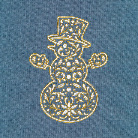 Ornate Snowman
