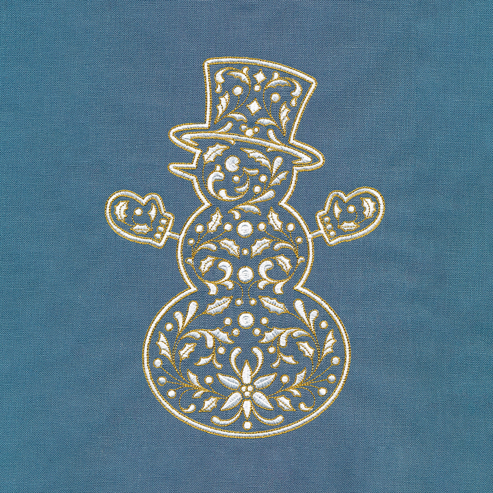 Ornate Snowman
