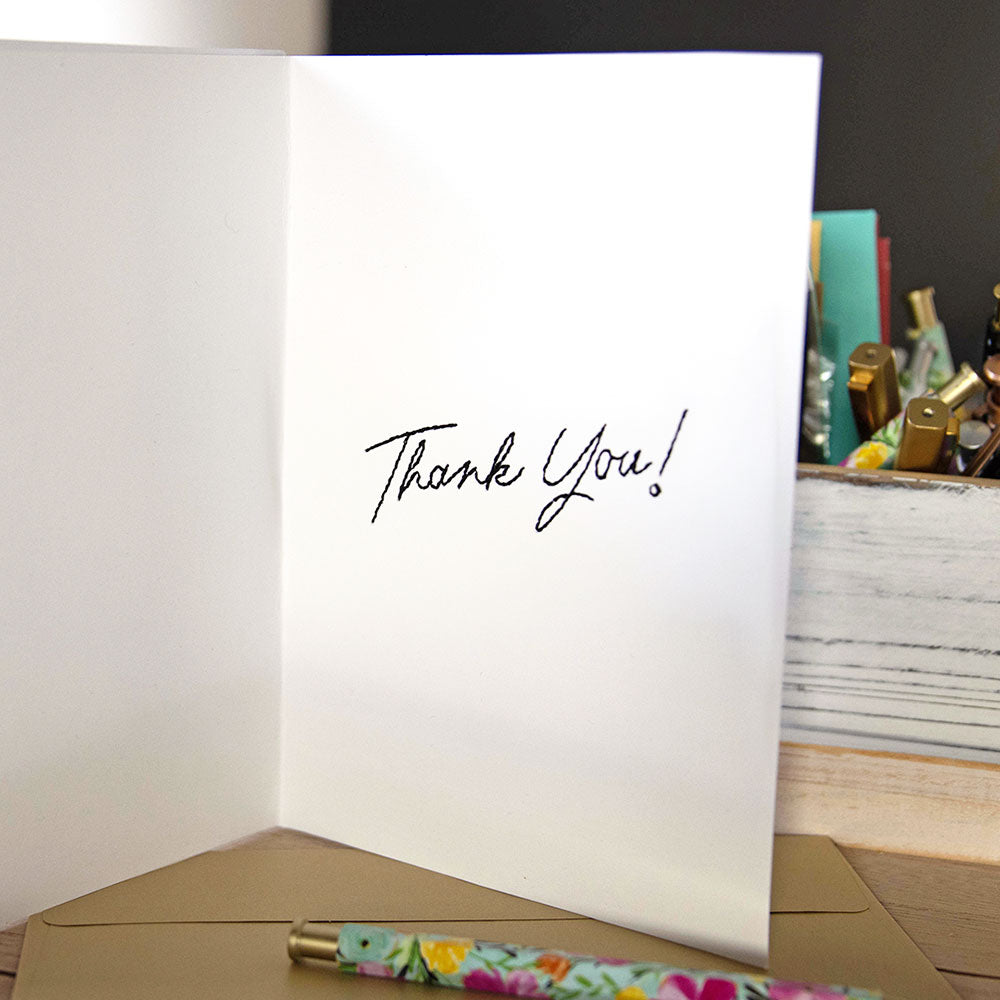 Heartfelt Sayings - Thank You (Cardstock)