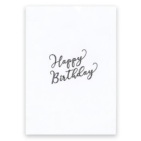 Heartfelt Sayings - Happy Birthday (Cardstock)
