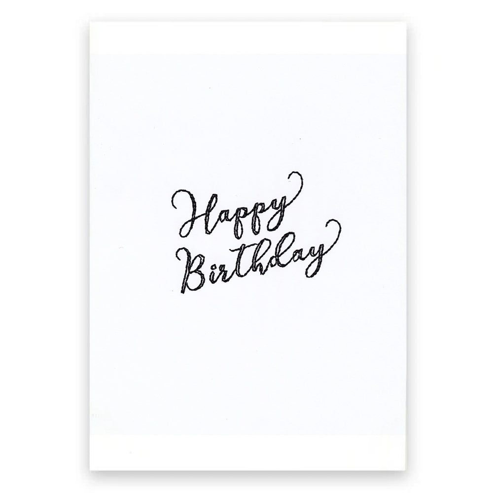 Heartfelt Sayings - Happy Birthday (Cardstock)
