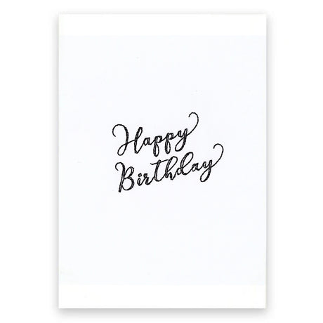 Heartfelt Sayings - Happy Birthday (Cardstock)