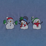 Winter Snowman Trio