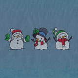 Winter Snowman Trio