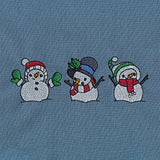 Winter Snowman Trio