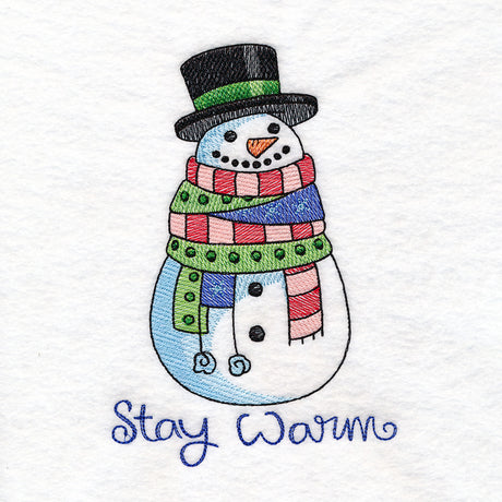 Stay Warm Snowman