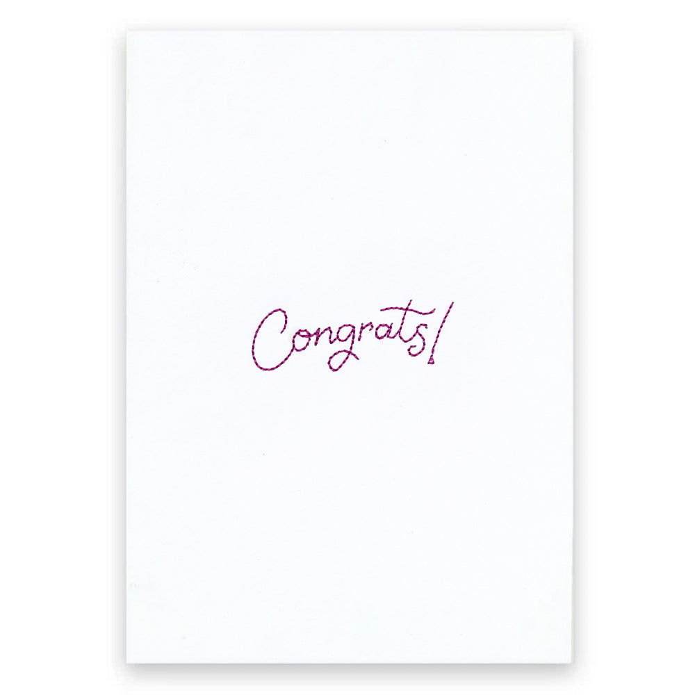 Heartfelt Sayings - Congrats (Cardstock)