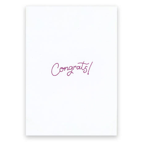 Heartfelt Sayings - Congrats (Cardstock)