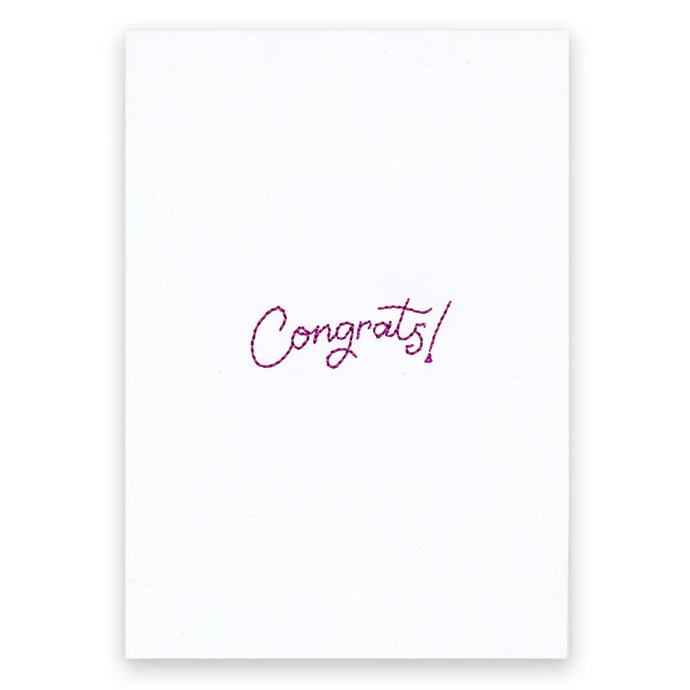 Heartfelt Sayings - Congrats (Cardstock)