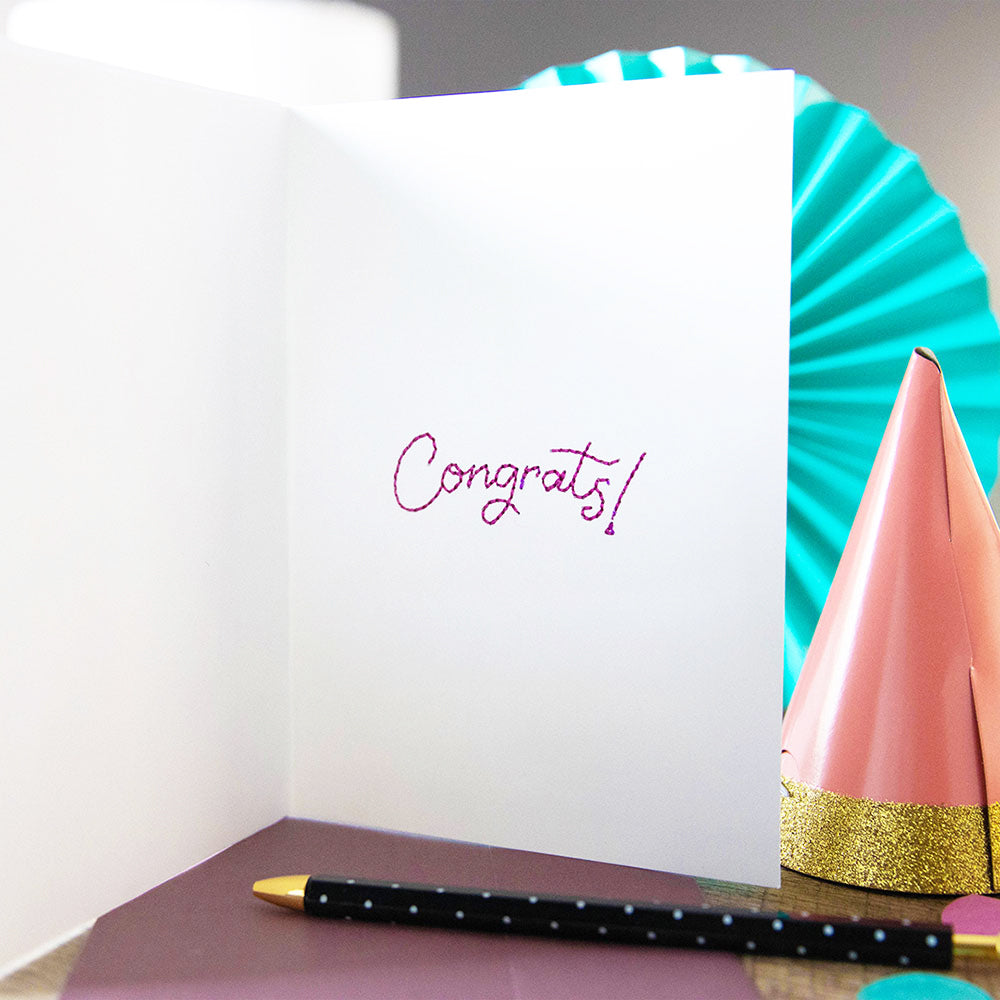 Heartfelt Sayings - Congrats (Cardstock)