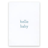 Heartfelt Sayings - Hello Baby (Cardstock)