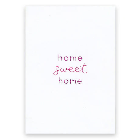 Heartfelt Sayings - Home Sweet Home (Cardstock)