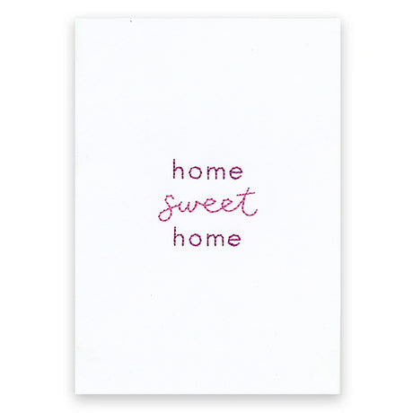 Heartfelt Sayings - Home Sweet Home (Cardstock)