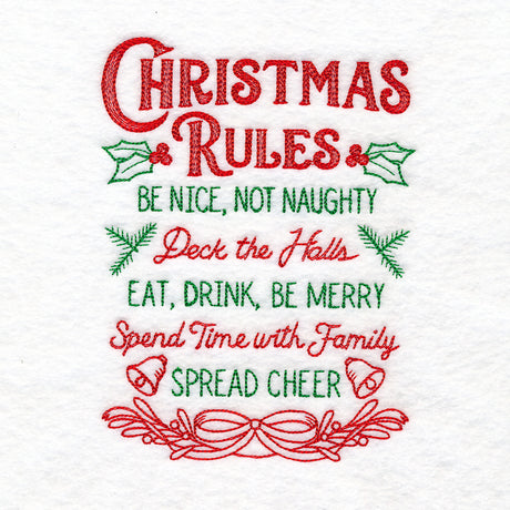 Christmas Rules