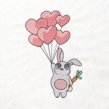 Heart Balloon Bunny