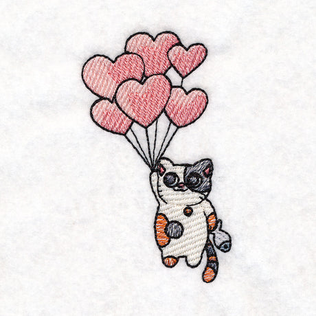 Heart Balloon Kitty