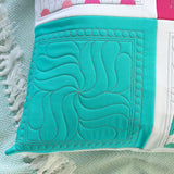 Swirl Quilting Square