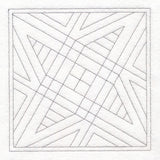 Crosshatch Quilting Square