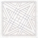 Crosshatch Quilting Square