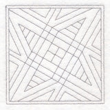 Crosshatch Quilting Square