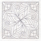 Floral Quilting Square